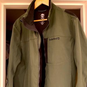 Timberland waterproof zipper jacket EUC